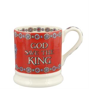 Emma Bridgewater God Save The King Half Pint Mug